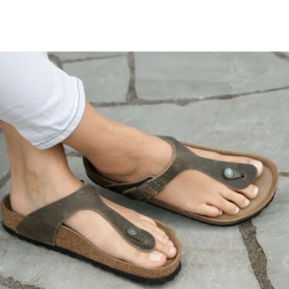 Birkenstock Gizeh Sandals Size 10 - Picture 1 of 6